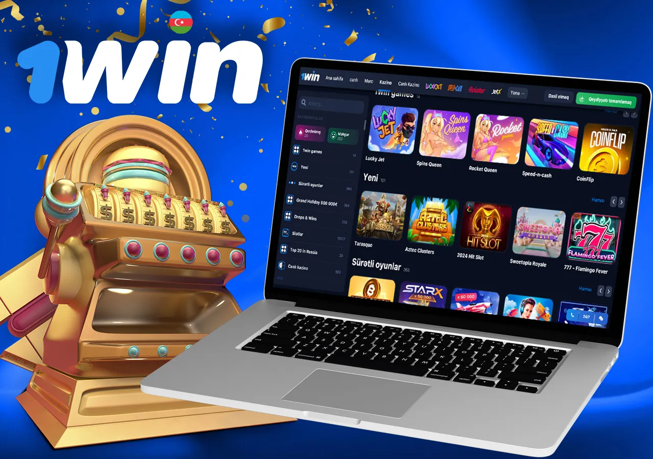 1Win platformasında çox sayda müxtəlif oyunlar